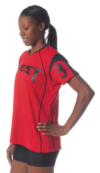 A4 Girls Color Block 'Attack' Lacrosse Jersey (NW3260L)